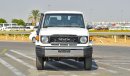 تويوتا لاند كروزر هارد توب Toyota Land Cruiser LC76 DSL 4.5L V8 | Hard Top | White | 2024 (Export)