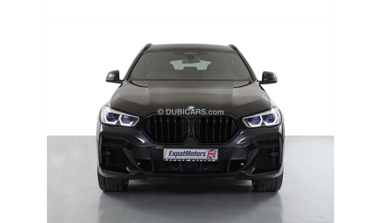 بي أم دبليو X6 40i M Sport 3.0L • 6,075x60 • 0% DP • 2023 • BMW Warranty + Service Contract