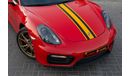 Porsche 718 Cayman Porsche Cayman GTS 2016 GCC under Warranty with Flexible Down-Payment.