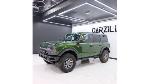 فورد برونكو Ford Bronco 2024 Green-2.7L-4WD-Car is in Excellent Condition-Accident Free-Brand New Car