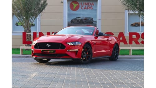 Ford Mustang Ford Mustang GT Premium Convertible 2018 GCC under Agency Warranty and Service Contract with Flexibl