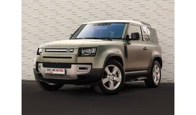 Land Rover Defender AED 3,617 PM • DEFENDER P400 FIRST EDITION • 1 YEAR COMREHENSIVE WARRANTY COVERAGE