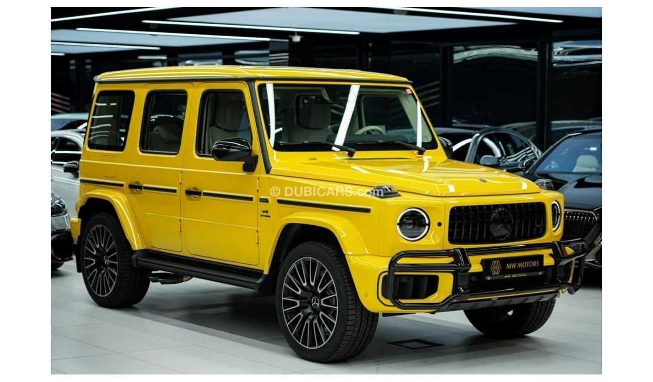 Mercedes-Benz G 63 AMG Mercedes-Benz G63 | 2025 GCC 0km | Agency Warranty | AMG | 22 Inch Rims | Double Night Package