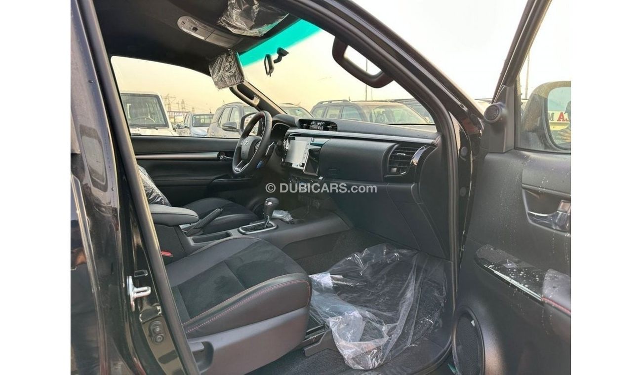 تويوتا هيلوكس TOYOTA HILUX 2.8 GRS BLACK 2023 * EXPORT ONLY *