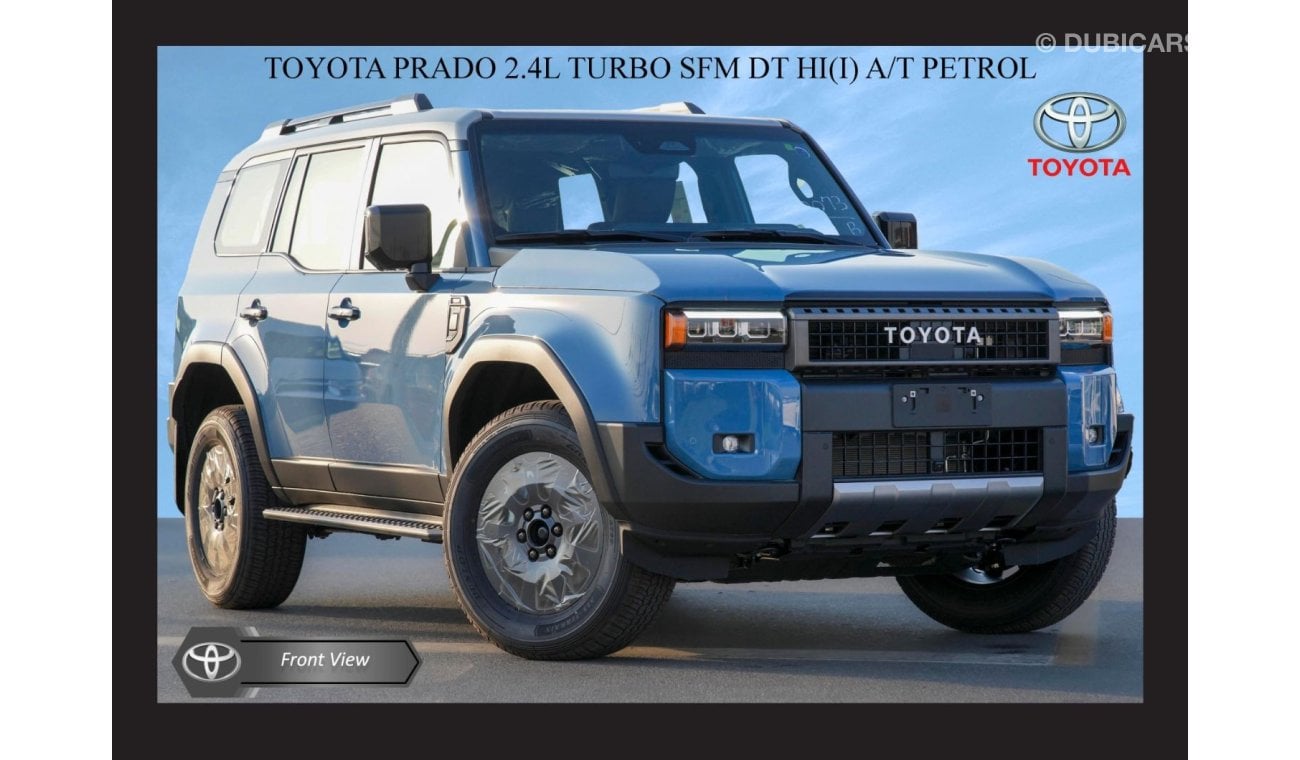 Toyota Prado TOYOTA PRADO 2.4L TURBO SFM DT HI(I) A/T PTR 2024 MODEL YEAR TWO TONE EXPORT PRICE