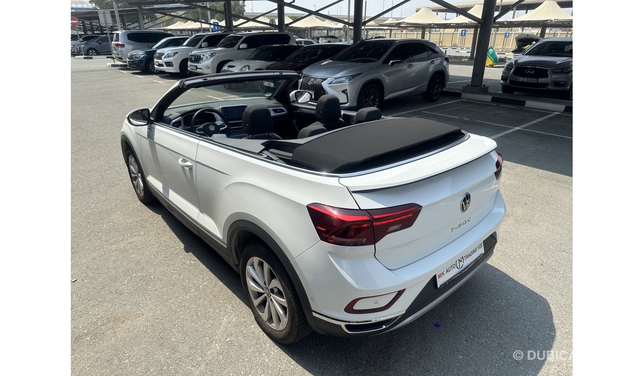 فولكس واجن T ROC 2023 MANUAL GEAR cabriolet WARRANTY and 2 free service