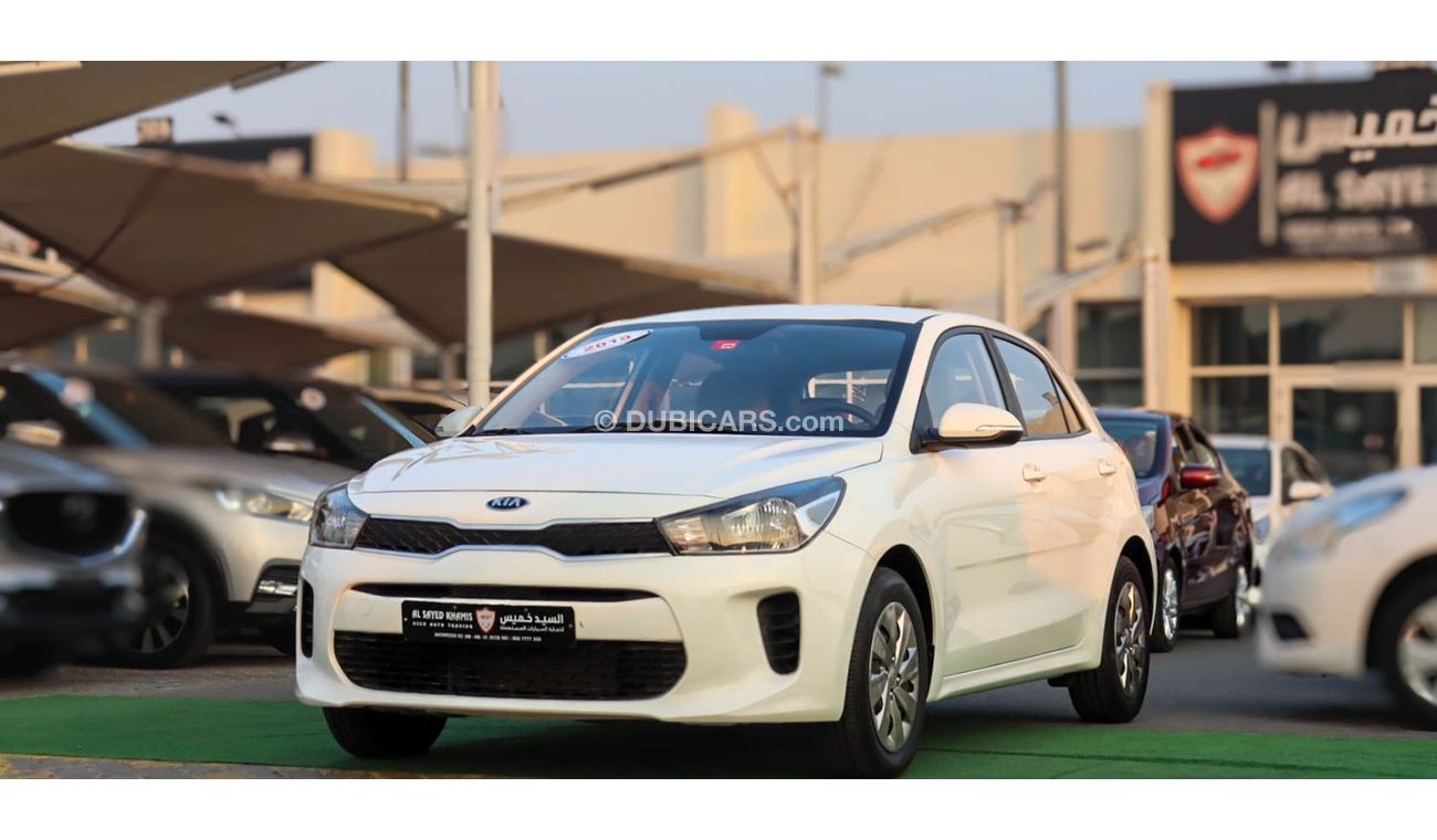 كيا ريو LX 1.6L Hatchback Kia Rio 1.6L 2019 GCC accident free in excellent condition 662 P.M