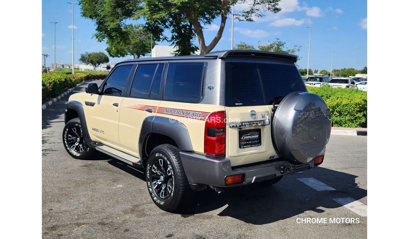 نيسان باترول سفاري GL 4.8L A/T (7 Seater) 2024 NISSAN PATROL SUPER SAFARI  GCC SPEC V6, 4.8L GASOLINE  A/T (7 SEATER). 