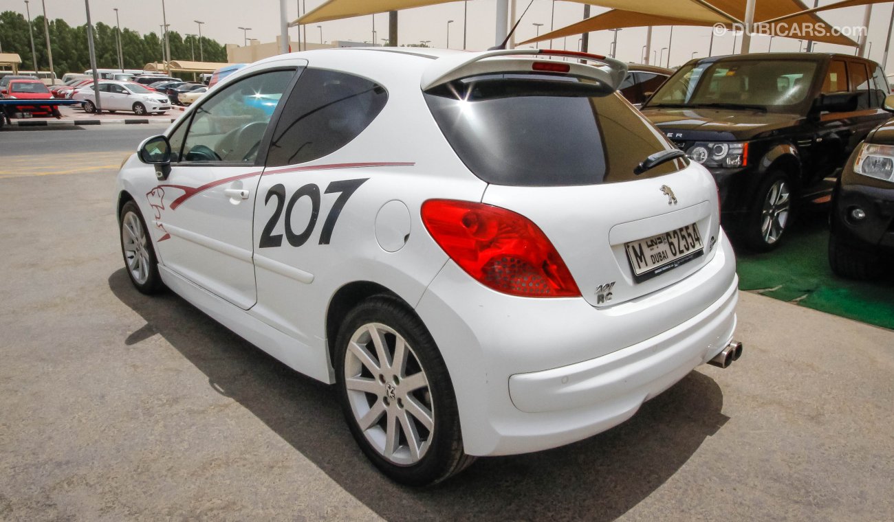 PEUGEOT 207 RC (2007-) - ESSAI