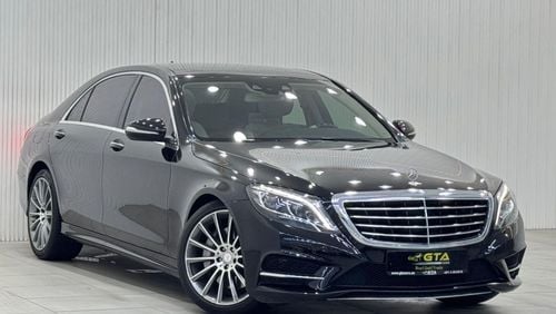 مرسيدس بنز S 400 std 3.0L 2015 Mercedes Benz S400 AMG, Full Service History, Fully Loaded, GCC