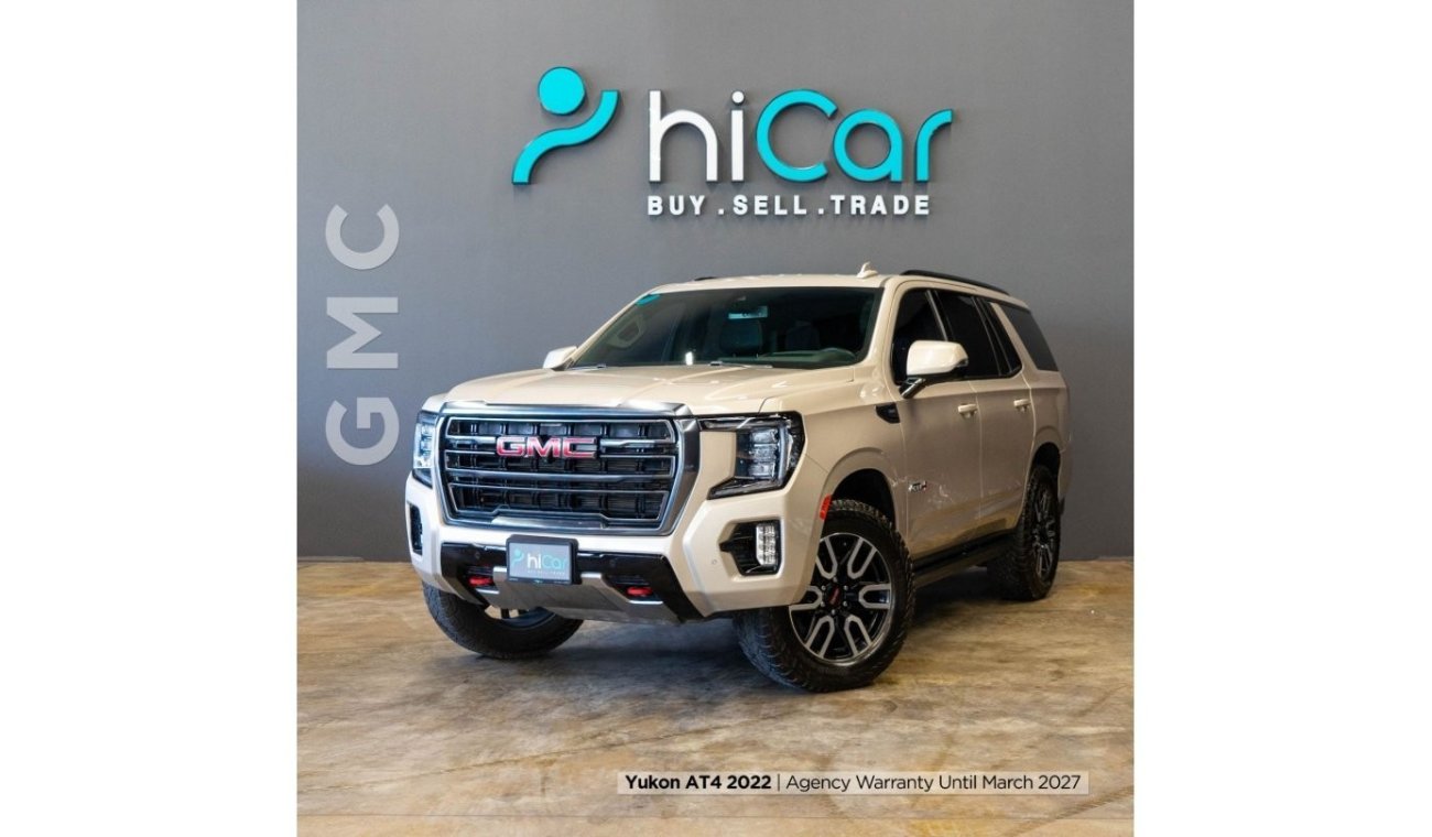 GMC Yukon AED 4,521 pm • 0% Downpayment • AT4 • Agency Warranty Until 2027