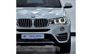 BMW X4 EXCELLENT DEAL for our BMW X4 xDrive35i M-Kit ( 2015 Model ) in White Color GCC Specs