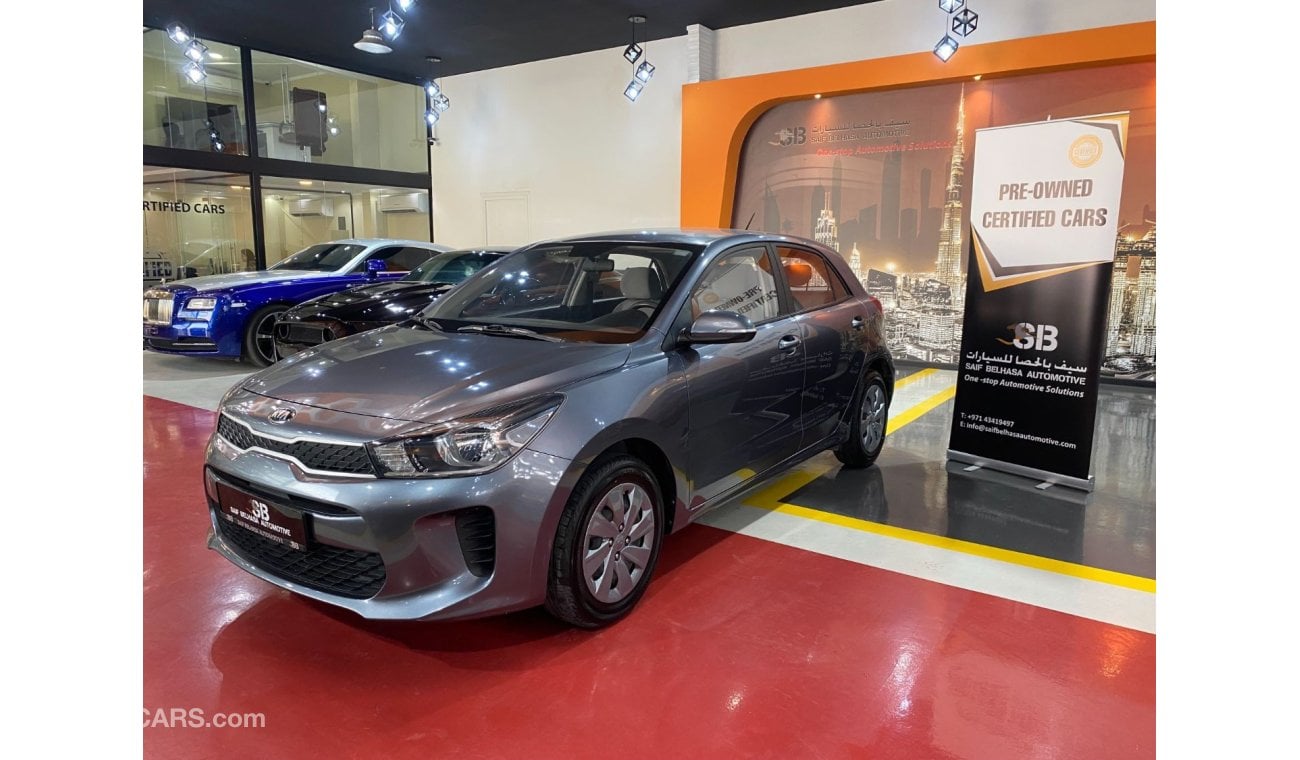 Kia Rio AED 687 EMi @ 0% DP | 2019 | Kia Rio H/B I EX | GCC | 1.4L | FWD |