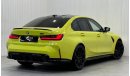 بي أم دبليو M3 2023 BMW M3 Competition SAO PAULO YELLOW, Aug 2026 BMW Warranty + Service Package, Full Service Hist