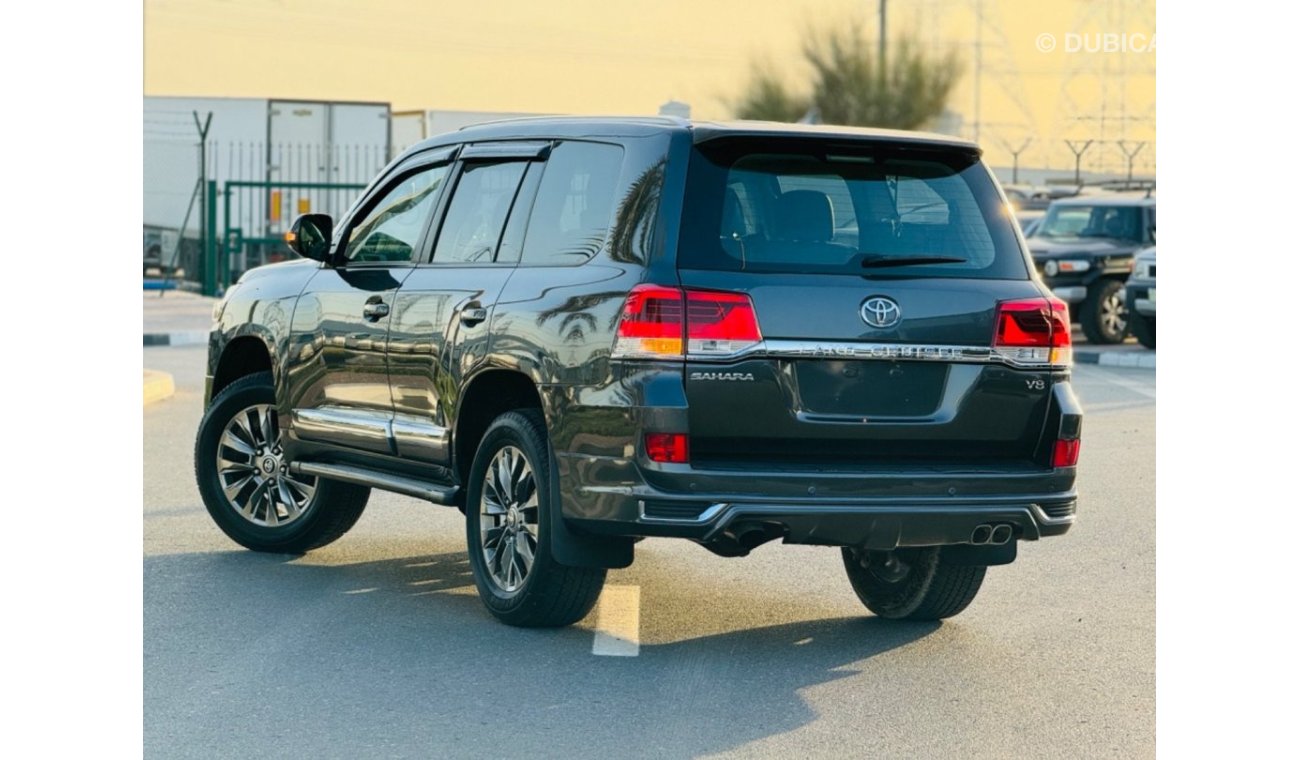 Toyota Land Cruiser Sahara edition top of the range, Right hand drive