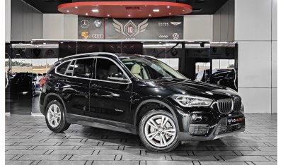 BMW X1 AED 1,200 P.M | 2019 BMW X1 | UNDER WARRANTY | SDRIVE 20i 2.0L | GCC | FULL PANORAMIC