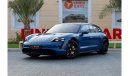 Porsche Taycan Turbo Porsche Taycan Turbo 2022 GCC under Agency Warranty with Flexible Down-Payment/ Flood Free.