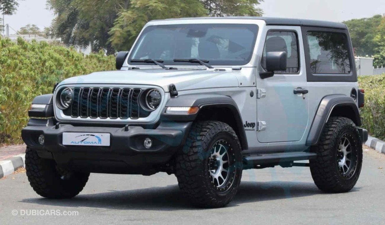 Jeep Wrangler (ТОЛЬКО НА ЭКСПОРТ , For Export) Sport S I4 2.0L Turbo , 2024 GCC , 0Km