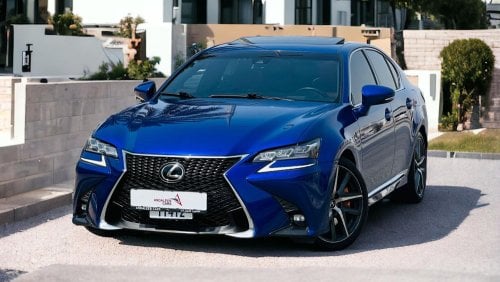 Lexus GS350 AED 1,900 PM |LEXUS | GS-350 | F-SPORT| V6 | 3.5L | 2017 |GCC| 0% DOWNPAYMENT