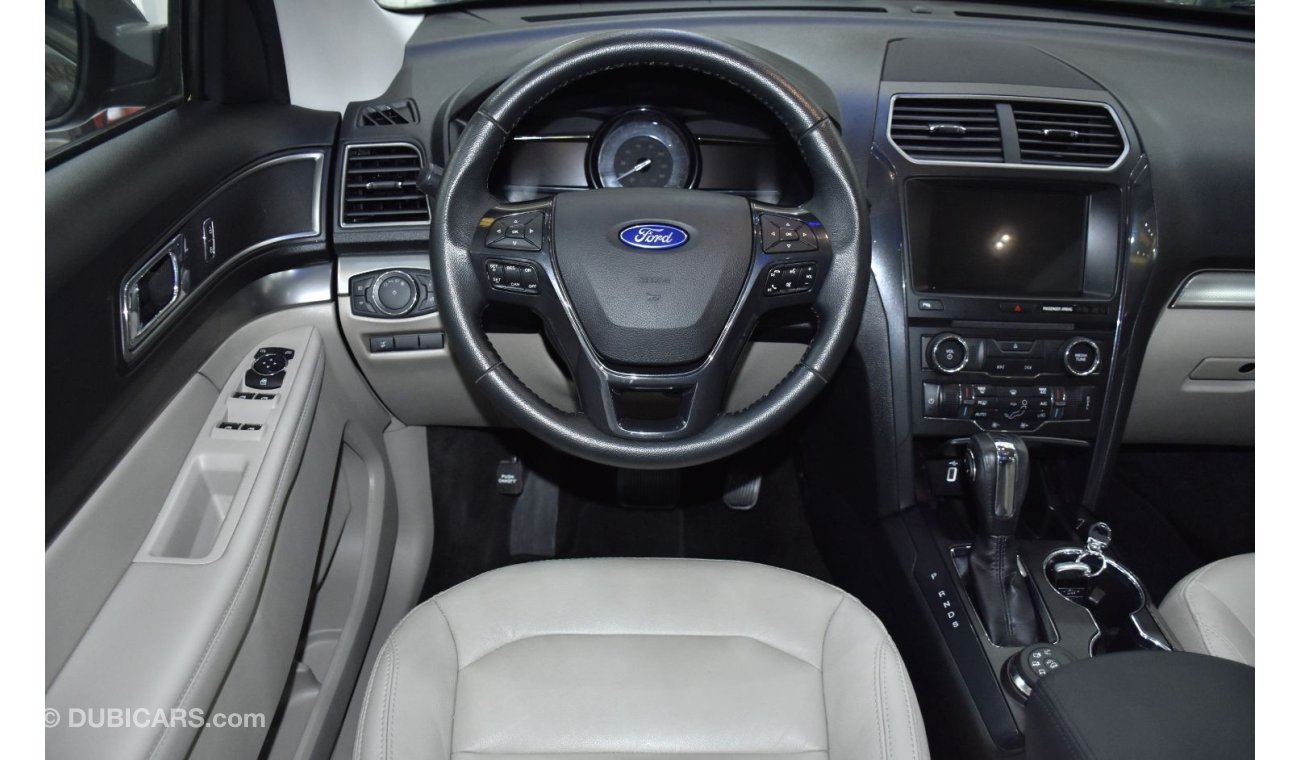 فورد إكسبلورر EXCELLENT DEAL for our Ford Explorer XLT 4WD ( 2018 Model ) in Grey Color GCC Specs