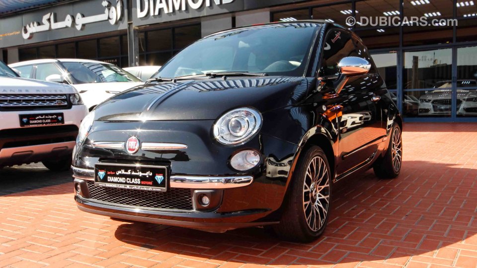 Fiat 500C Gucci Edition for sale: AED 29,000. Black, 2013