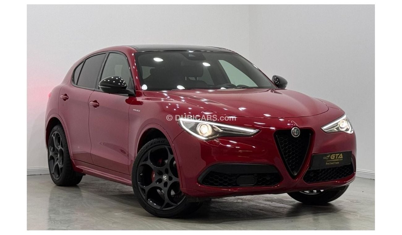 ألفا روميو ستيلفيو 2023 Alfa Romeo Stelvio Veloce Q4, April 2028 Alfa Romeo Warranty + Service Pack, Very Low Kms, GCC