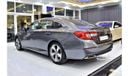 Honda Accord EXCELLENT DEAL for our Honda Accord Sport 1.5L Turbo ( 2020 Model ) in Grey Color GCC Specs