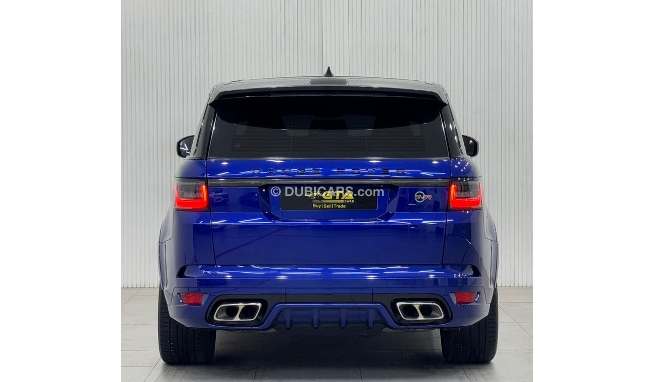 Land Rover Range Rover Sport SVR 5.0L (575 HP) 4WD 2021 Range Rover Sport SVR, August 2026 Range Rover Warranty, Fully Loaded, GC