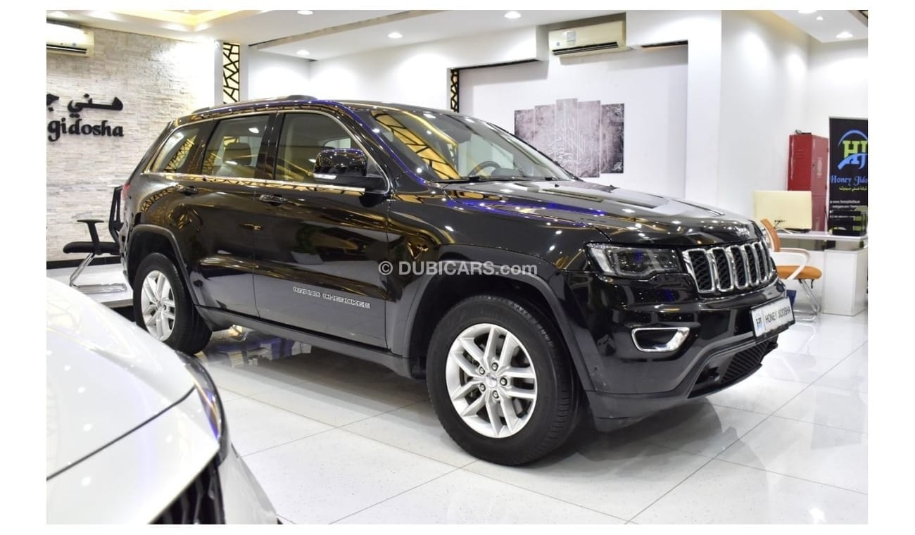 Jeep Grand Cherokee EXCELLENT DEAL for our Jeep Grand Cherokee Laredo 4x4 ( 2018 Model ) in Black Color GCC Specs