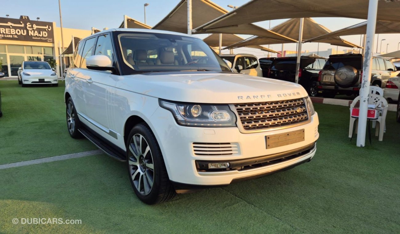 لاند روفر رانج روفر إتش أس إي Land Rover Range Rover 2014 HSE Engine 5.0 Cylinders 8 clean car without accident without paint no a