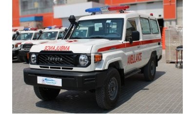 Toyota Land Cruiser LHD LC78 4.2L DSL V6 4WD 3DR AMBULANCE MT 2024MY