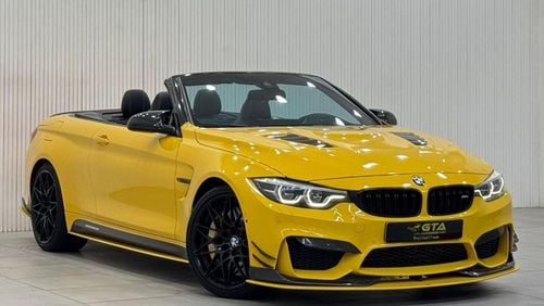 BMW M4 2018 BMW M4 CONVERTIBLE, 1 Year warranty, Full Service History With Abu Dhabi Motors, GCC