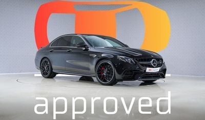 Mercedes-Benz E 63S AMG - AED 6,511 P/M - 2 Years Warranty