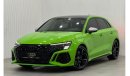 Audi RS3 TFSI quattro 2022 Audi RS3 Quattro Hatchback, April 2025 Audi Warranty, April 2027 Audi Service Pack