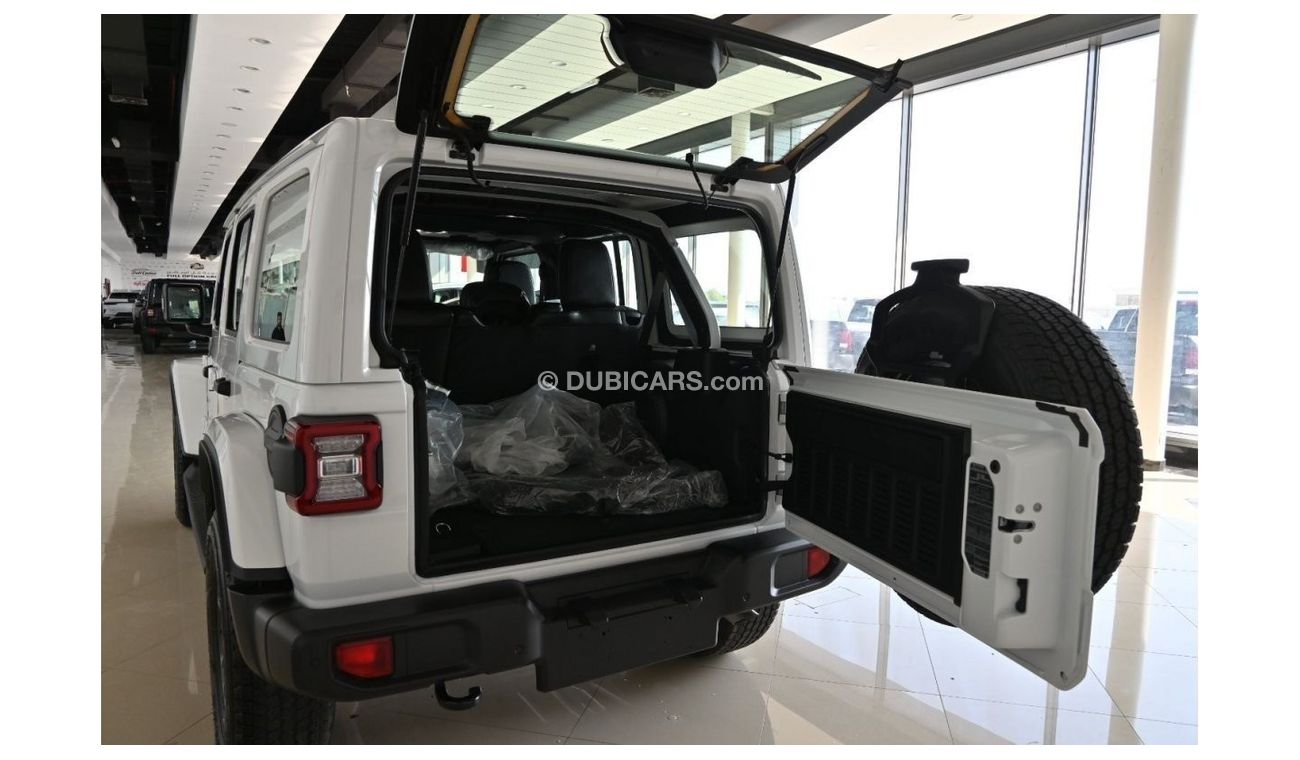 Jeep Wrangler Sahara Unlimited 3.6L  2023-Model Year- White Color