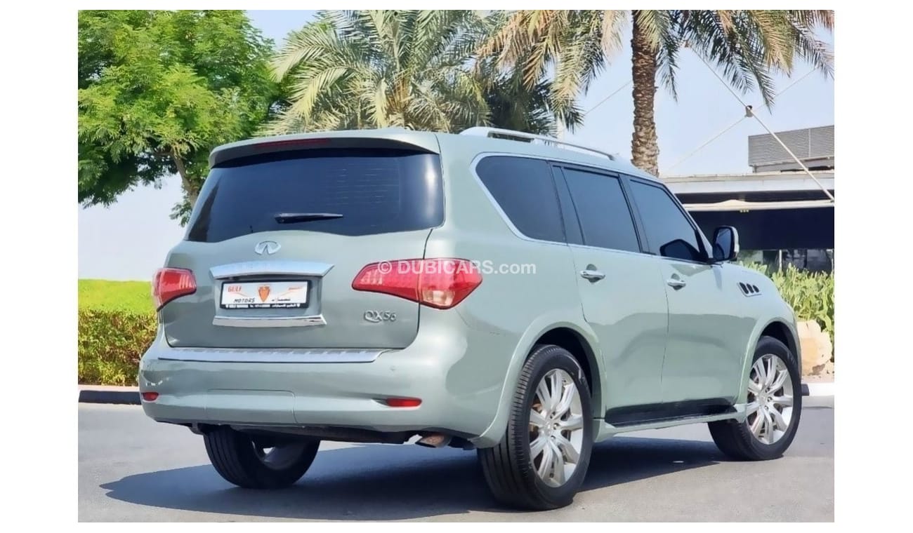 Infiniti QX56 FULL OPTIONS GCC SPECIFICATION