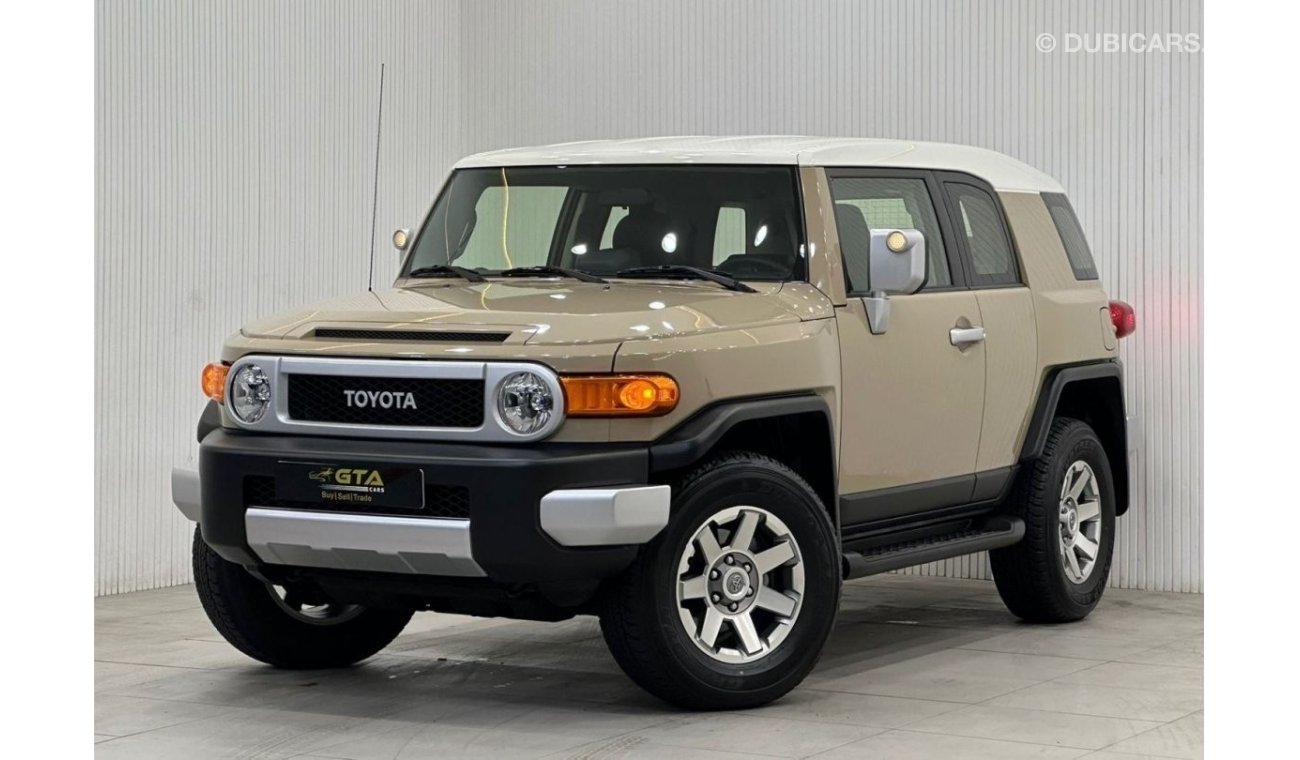 Toyota FJ Cruiser 2023 Toyota FJ Cruiser GXR, Feb 2026 Toyota Warranty, Feb 2027 Toyota Service Pack, Low Kms, GCC