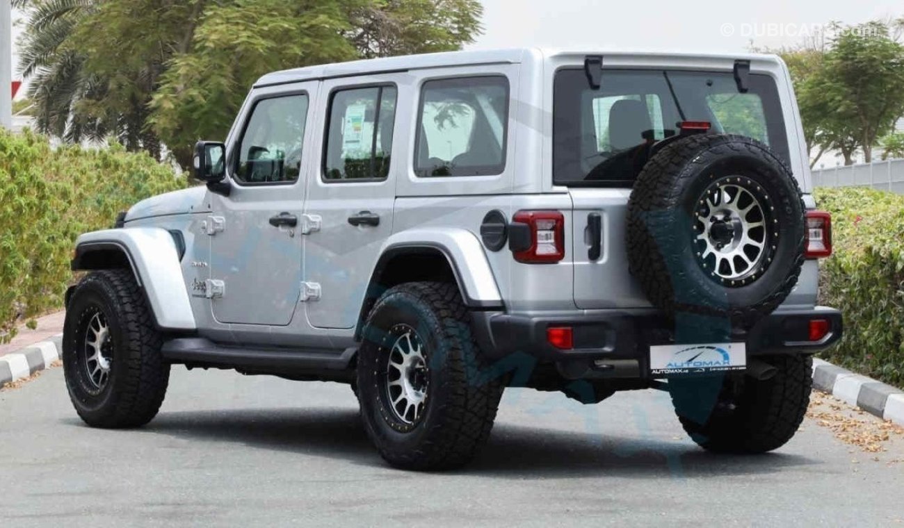 Jeep Wrangler Unlimited Sahara V6 3.6L , 2023 GCC , 0Km , With 3 Years or 60K Km Warranty @Official Dealer