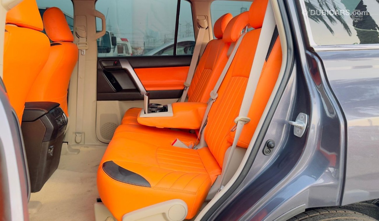 Toyota Prado MODIFIED TO 2023 PRADO | PREMIUM ORANGE LEATHER SEATS | 4.0L DIESEL | LHD | 2011