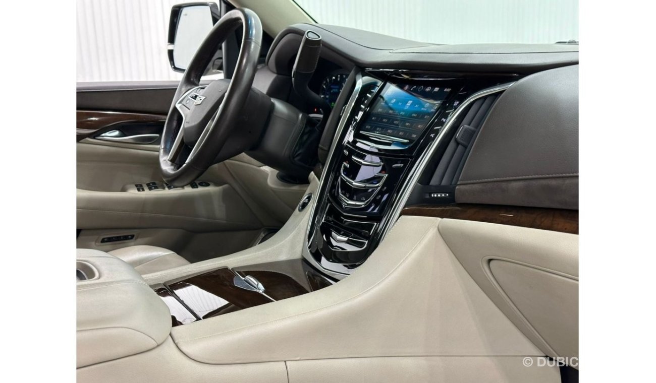 Cadillac Escalade Platinum 2017 Cadillac Escalade 7 Seater, Warranty, Service History, Full Options, GCC