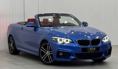 بي أم دبليو 220 M-Sport 2.0L 2018 BMW 220i M-Sport Convertible, Warranty, Full Service History, Low Kms, GCC