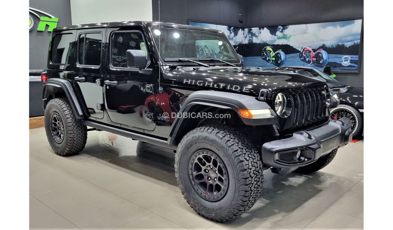 Jeep Wrangler JEEP WRANGLER HIGH TIDE 2022 WITH ONLY 3800 KM FOR 159K AED