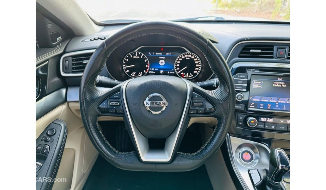 Nissan Maxima SV AED 1,280 PM | NISSAN MAXIMA | 3.5L V6 | 2019 | GCC | 0% DOWNPAYMENT