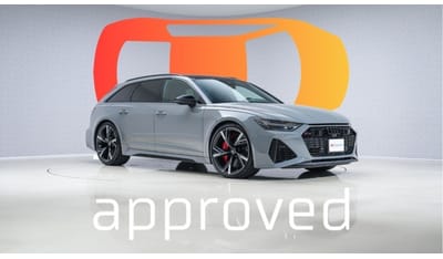 Audi RS6 Quattro Avant TFSI - 2 Years Approved Warranty - Approved Prepared Vehicle