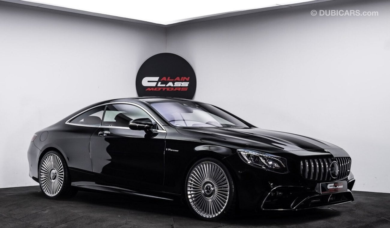 Mercedes-Benz S 560 Coupe With S63 Kit 2018 - GCC