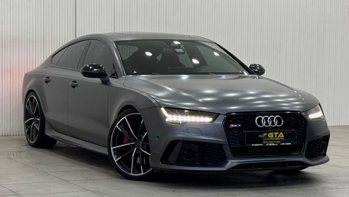 Audi RS7 TFSI Performance 4.0L 2016 Audi RS7 Quattro, Full Service History, Carbon Fiber Package, Excellent C