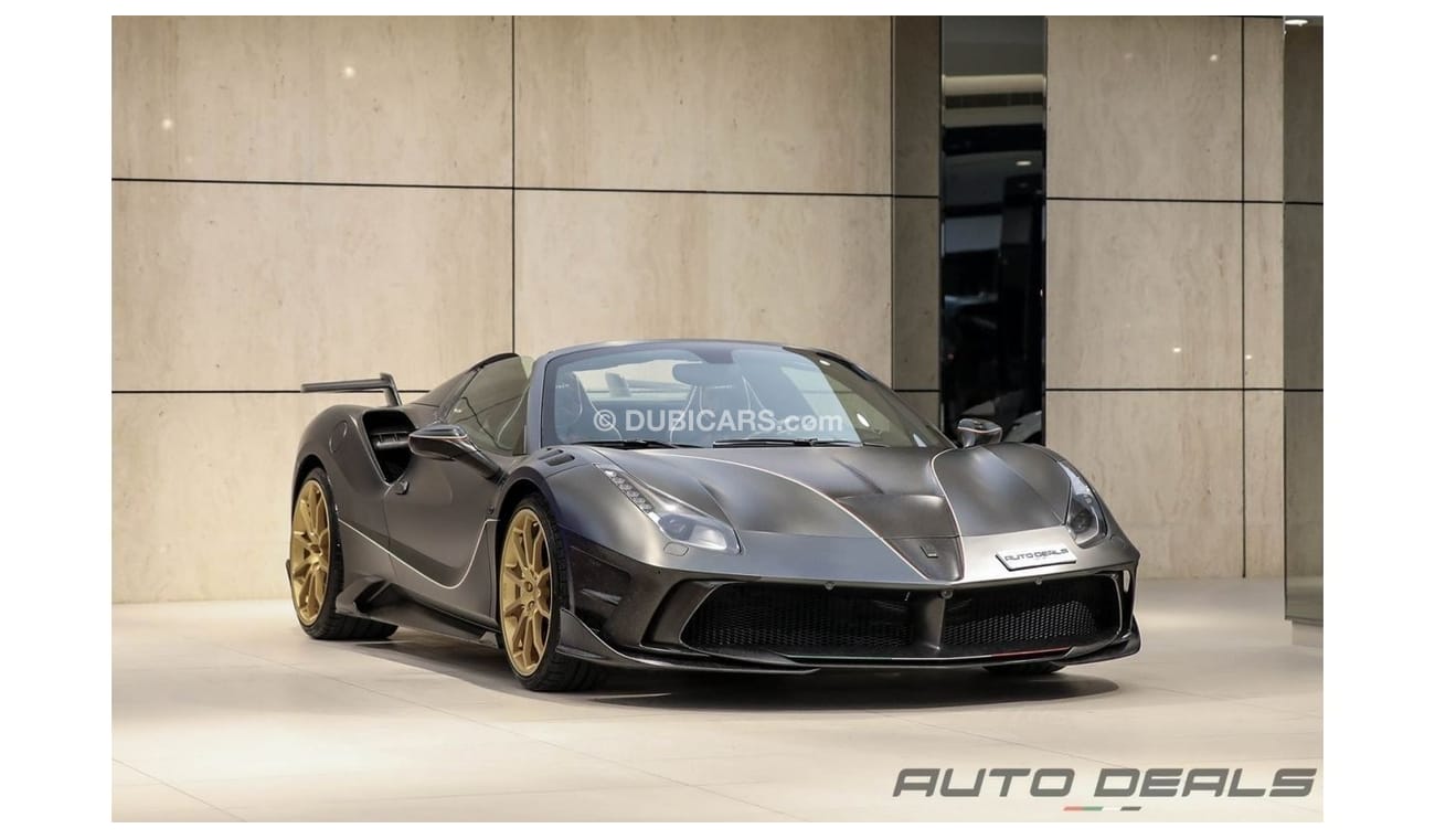 فيراري 488 4XX Spider Mansory Siracusa 1of1 | 2017 - Full Service History - Very Low Mileage | 3.9L V8