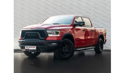 رام 1500 AED 3,460 PM • RAM 1500 REBEL LUXURY 5.7L HEMI® V8 • ONLY 13,000 KMS • DODGE WARRANTY + SERVICE PLAN