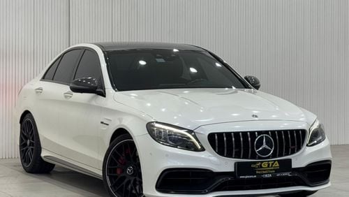 Mercedes-Benz C 63S AMG AMG 2021 Mercedes Benz C63s AMG, 2026 Mercedes Warranty, Carbon Fiber Package, Full Options, GCC