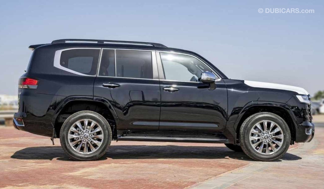 تويوتا لاند كروزر Toyota Land Cruisers VXR 3.5L Twin Turbo Full Option Europe Specs Model 2024 Black inside Black